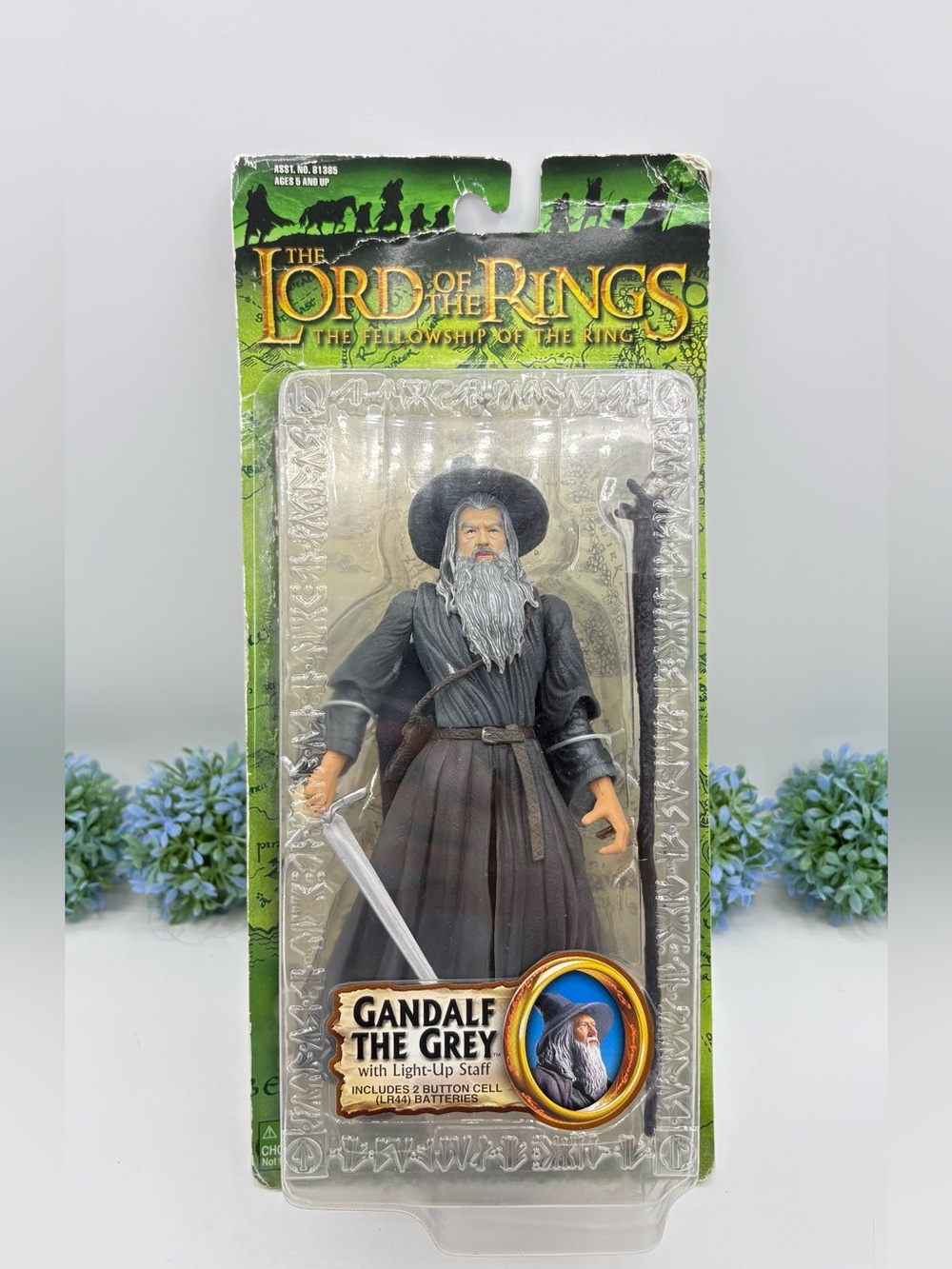 Lord of the Rings Fellowship of the Ring Gandalf the Grey Sealed 2003 Figurine